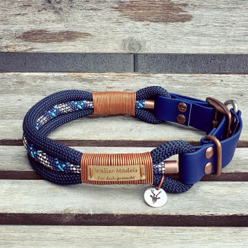 Zugstopp-Halsband (dreifach, verstellbar, Sonderanfertigung)