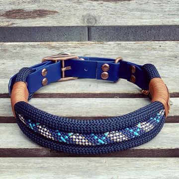Zugstopp-Halsband (dreifach, verstellbar, Sonderanfertigung)