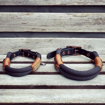 Halsband verstellbar (doppelt, Mini/8mm und Normal/10mm)