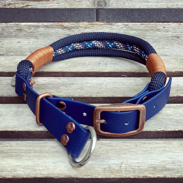 Zugstopp-Halsband (dreifach, verstellbar, Sonderanfertigung)