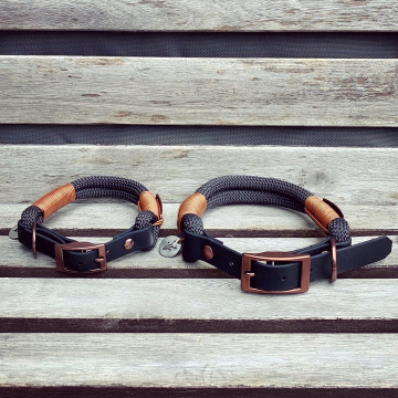 Halsband verstellbar (doppelt, Mini/8mm und Normal/10mm)